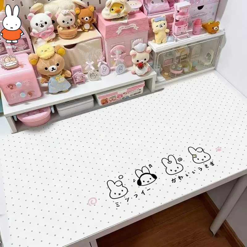 Multiplication Table Mat - Kawaii Miffy Anime Tafelmat Miffy Roze