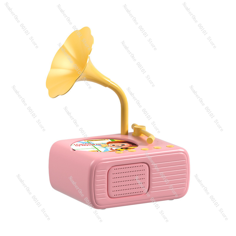 Kids Educational Reader - Meertalige educatief speelgoed voor kinderen, fonograaf,
