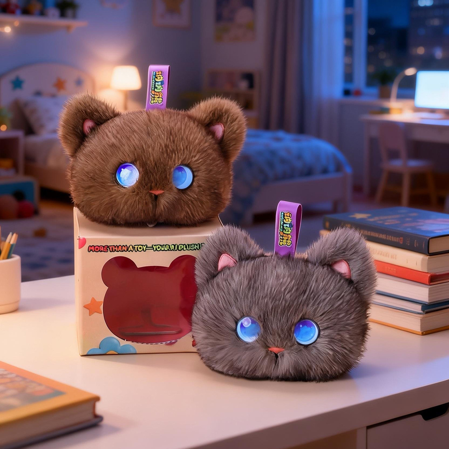 Kid Education - Tobot AI Pluche Katten Speelgoed Interactieve