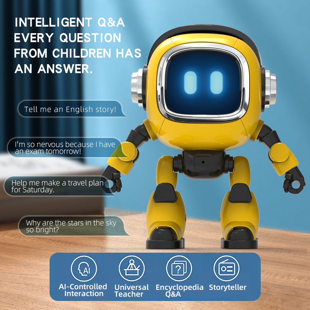 Kid Education - DeepSeek AI Voice RC Robot Intelligente