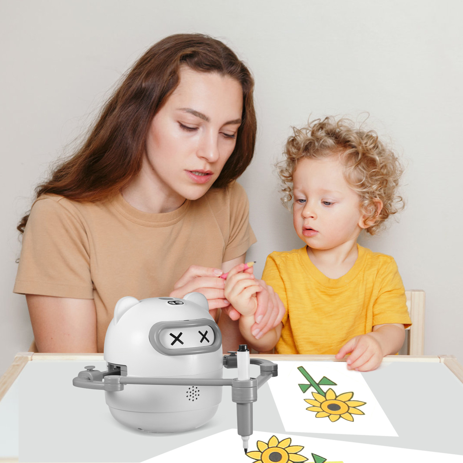 Kid Education - Tekenenrobot voor kinderen, voor kunstlessen, STEM-speelgoed