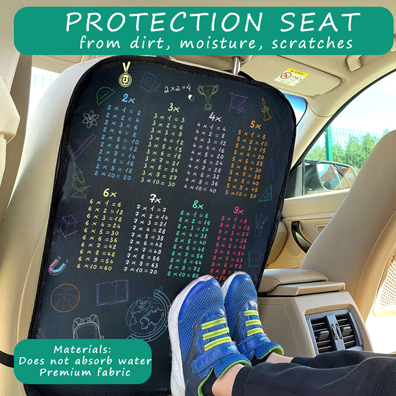 1pc waterdichte autostoelhoes  - Multiplication Table Mat recensie en prijs