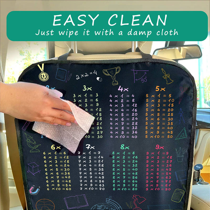 1pc waterdichte autostoelhoes  - Multiplication Table Mat recensie en prijs