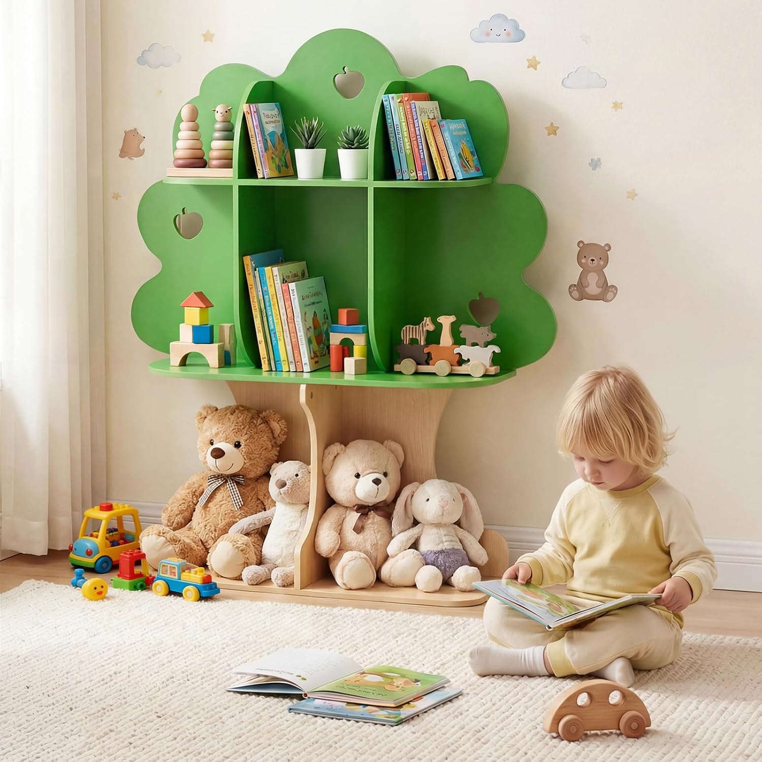 Kinderen Boekenplank 3-Laags M - Montessori Shelf Toy recensie en prijs