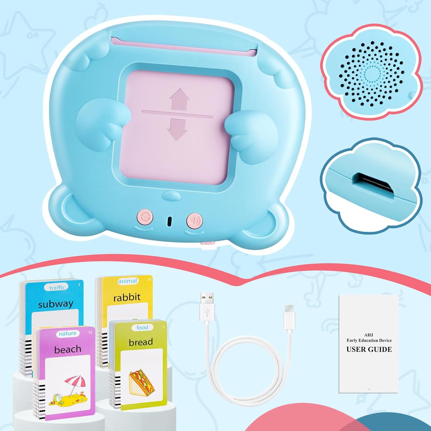Sprekende Flashcard-lezer voor - Kids Educational Reader recensie en prijs