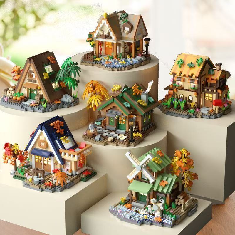 6 Sets Boscabine Mini Bouwsten - Kids Education Login recensie en prijs