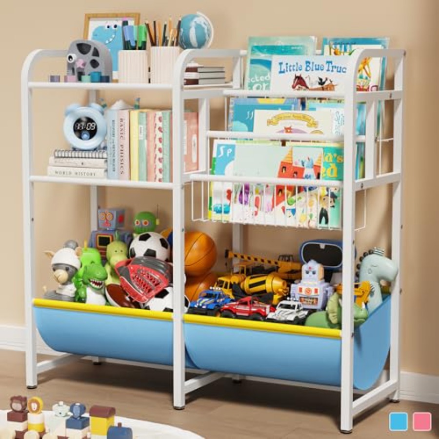 3-in-1 boekenplank en speelgoe - Montessori Shelf Toy recensie en prijs