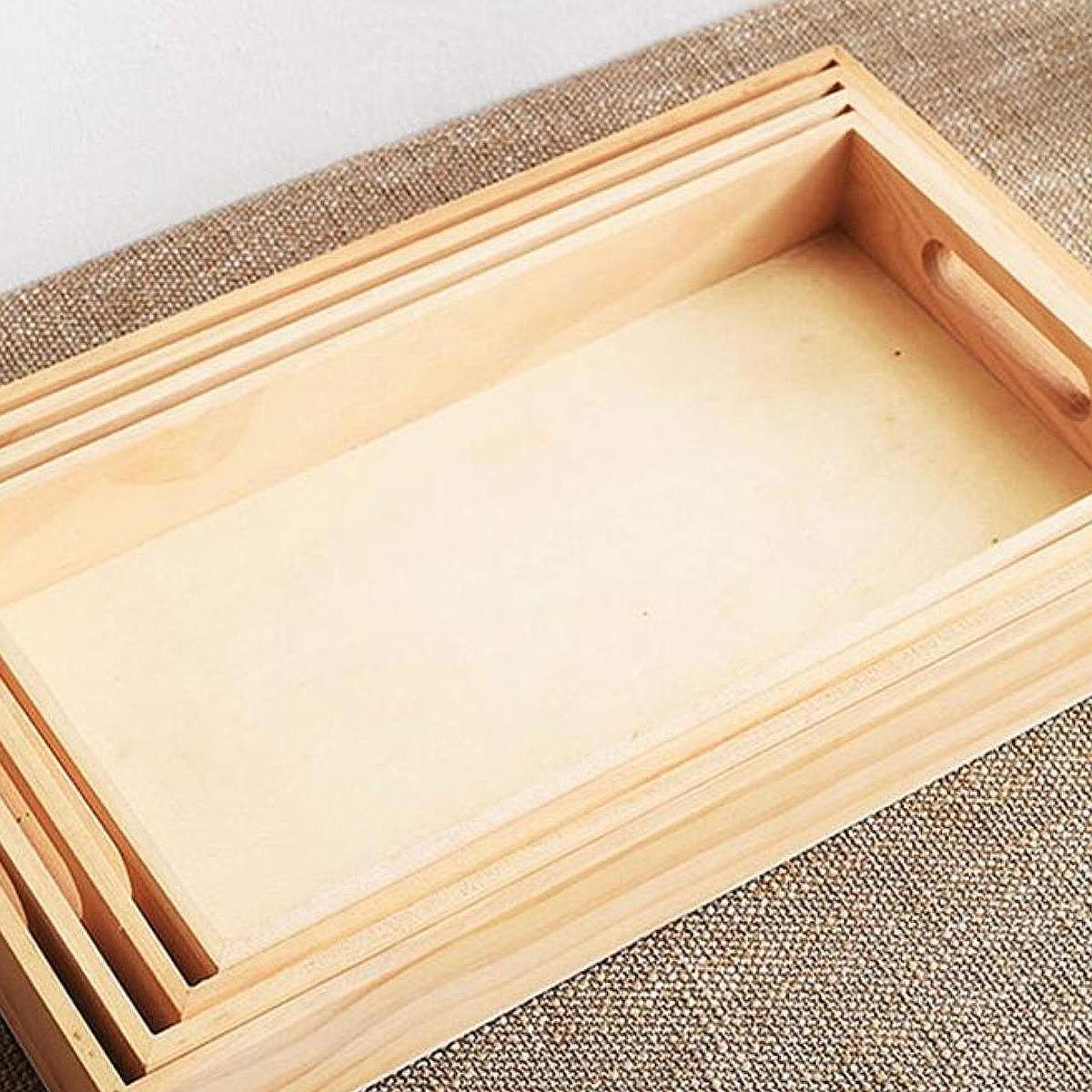 4 Stuks Montessori Dienblad Ho - Montessori Shelf Toy recensie en prijs