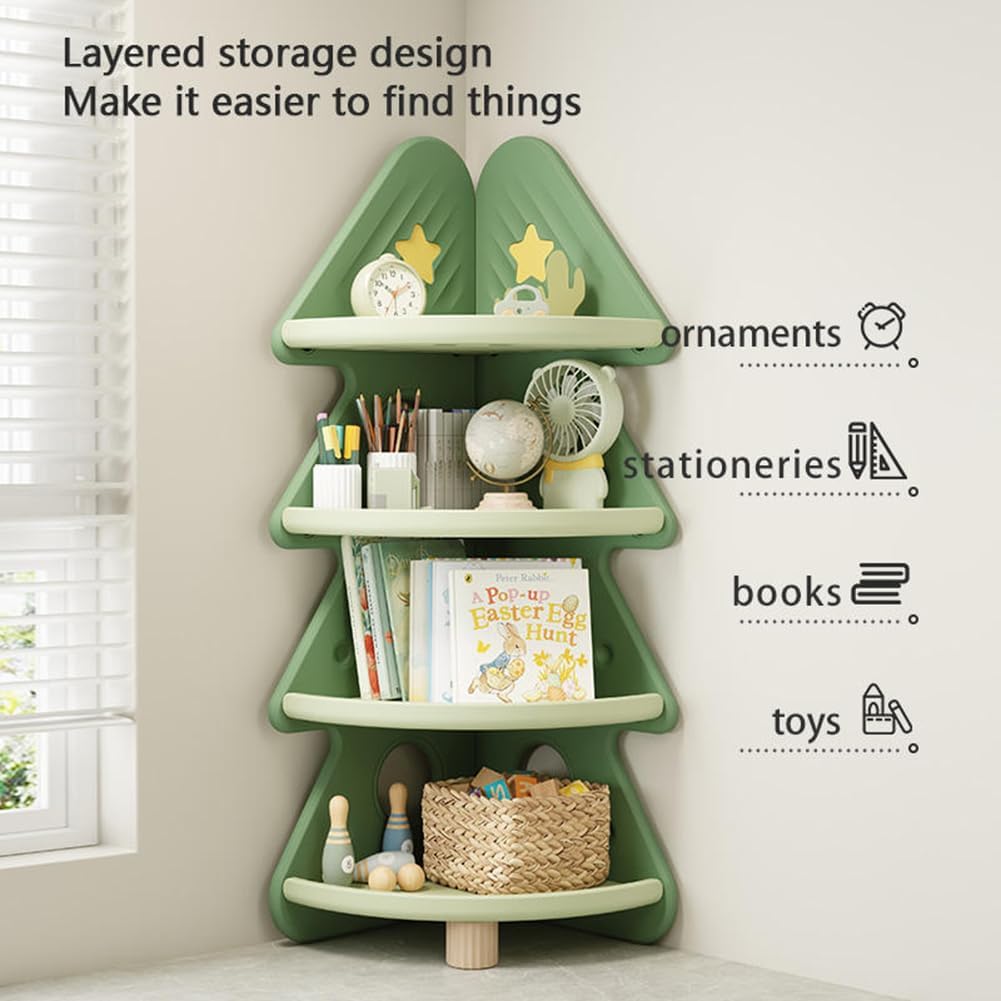 4-laags hoekboekenplank speelg - Montessori Shelf Toy recensie en prijs