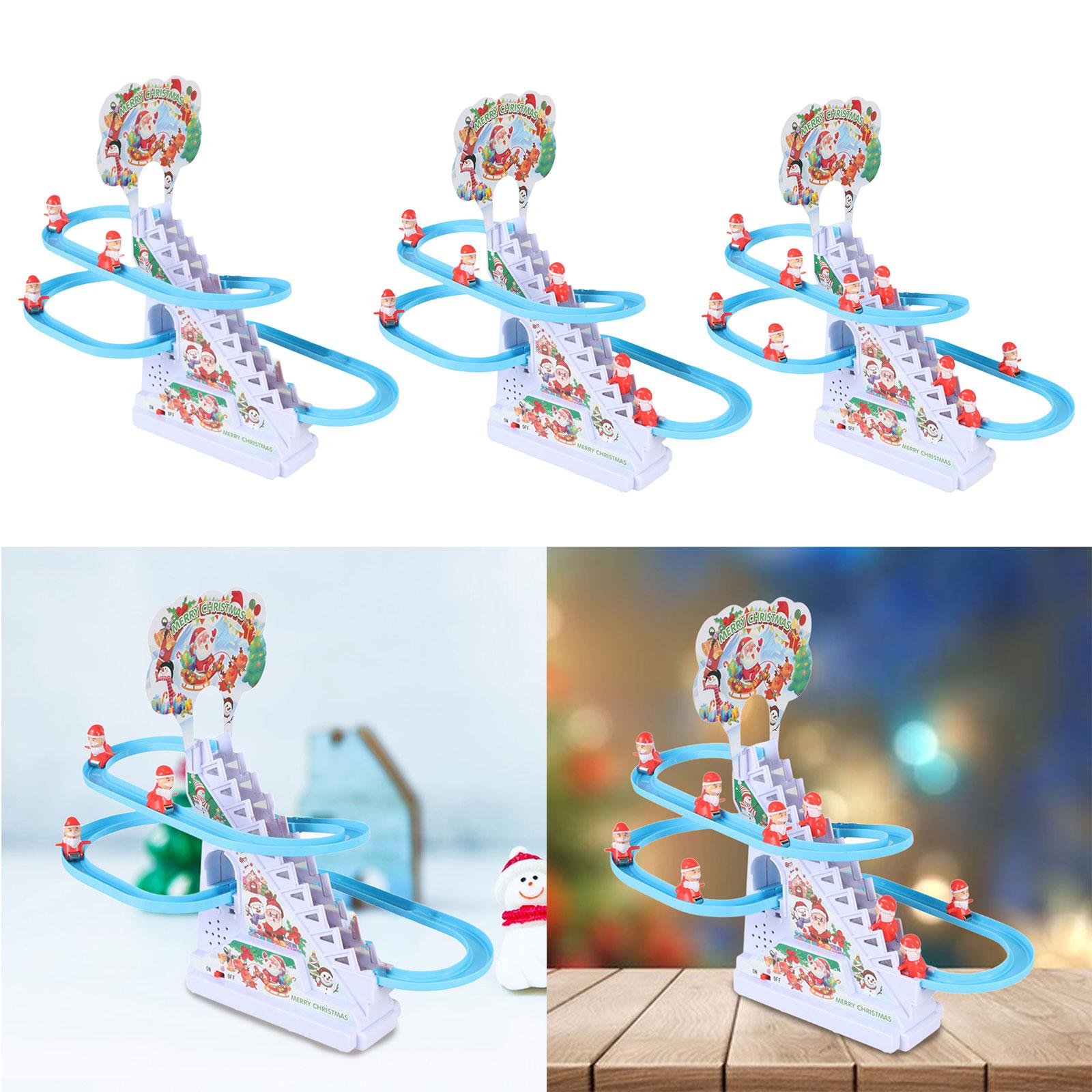 Kerstman die de trap op klimt, - Kid Education recensie en prijs