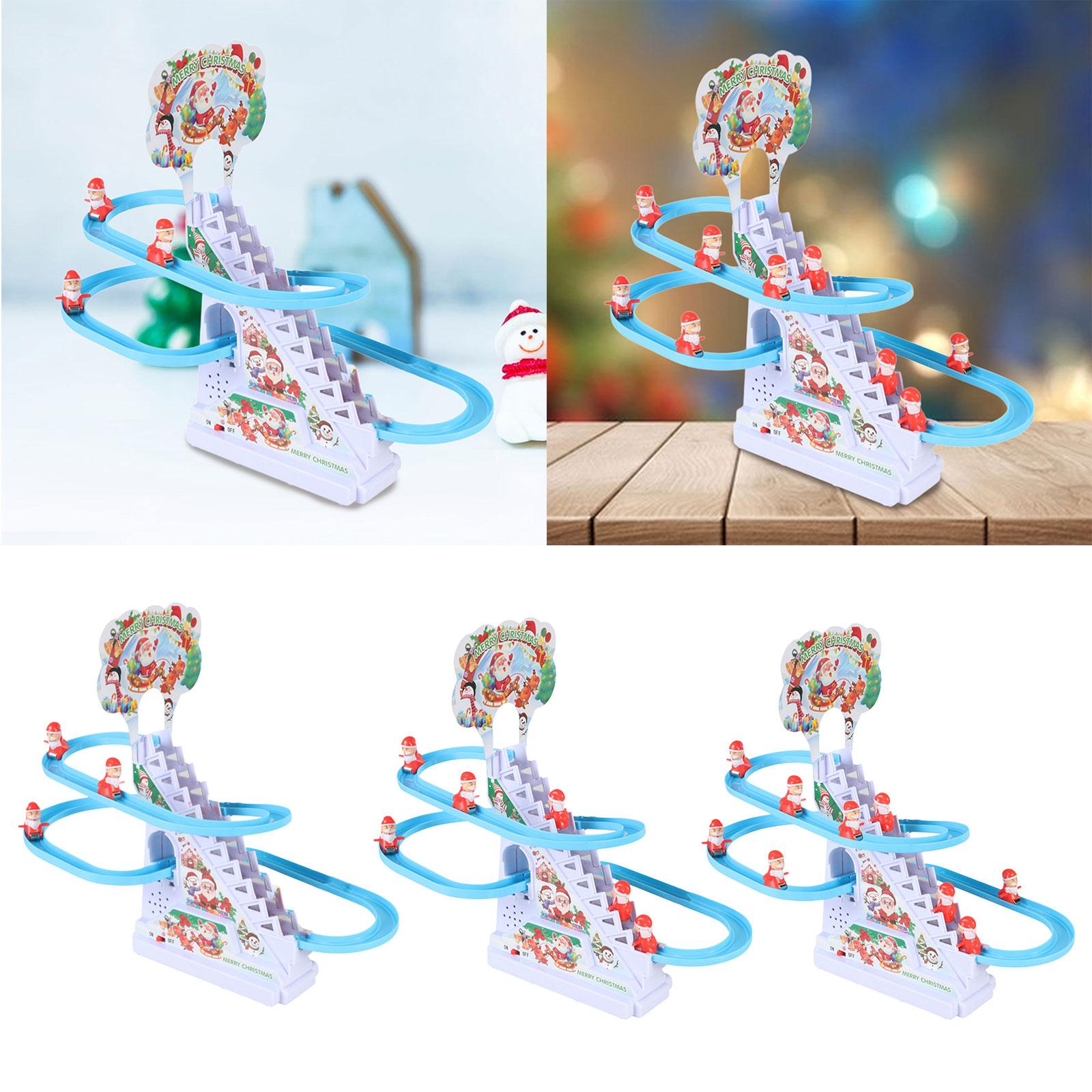 Kerstman die de trap op klimt, - Kid Education recensie en prijs