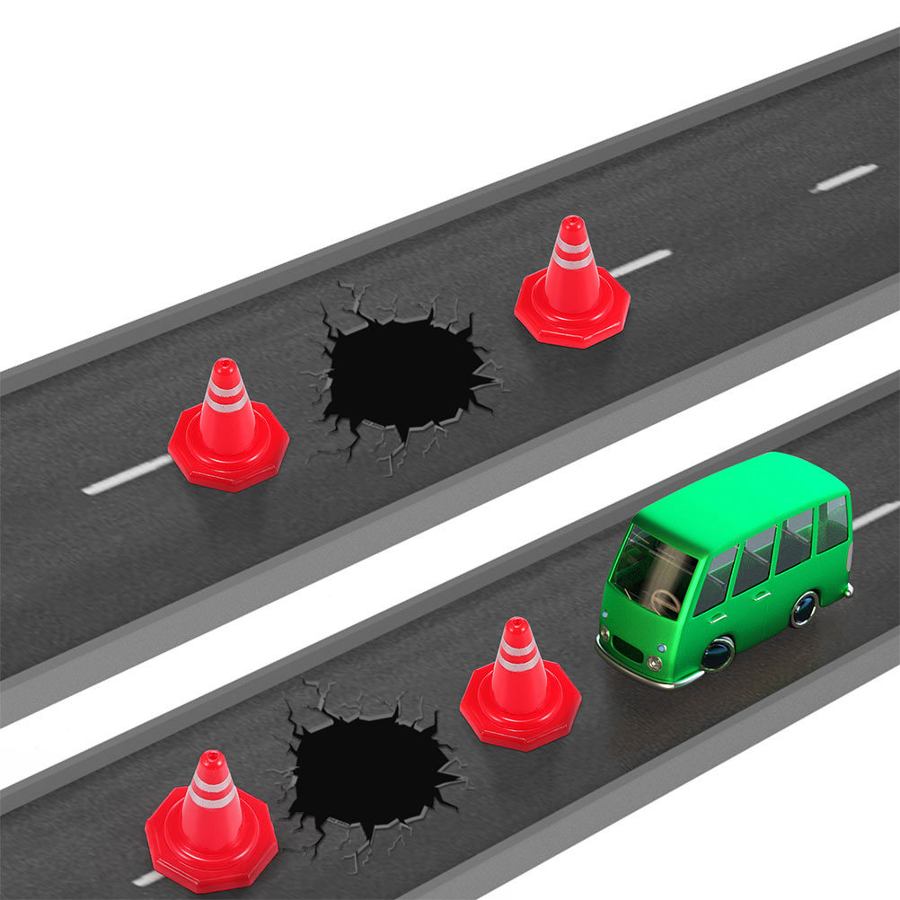 24 stuks mini-verkeerskegels,  - Kid Education recensie en prijs
