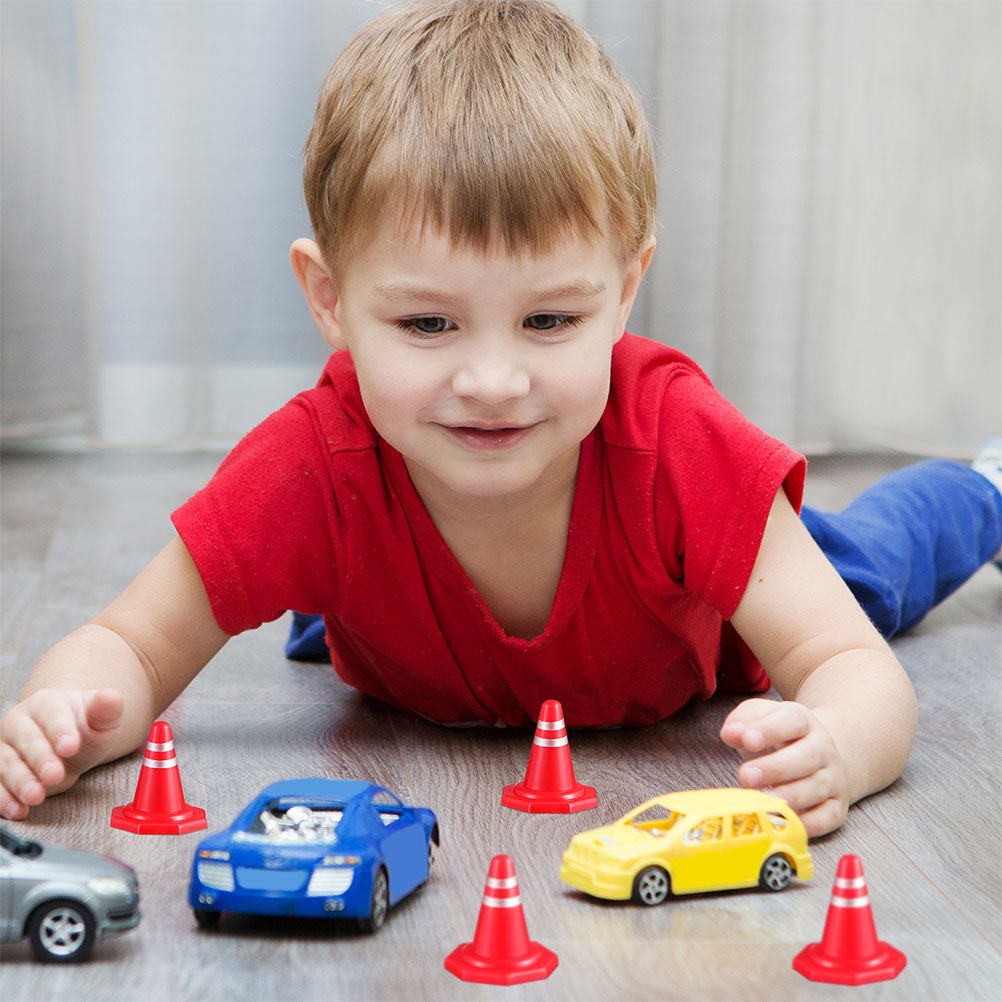 24 stuks mini-verkeerskegels,  - Kid Education recensie en prijs