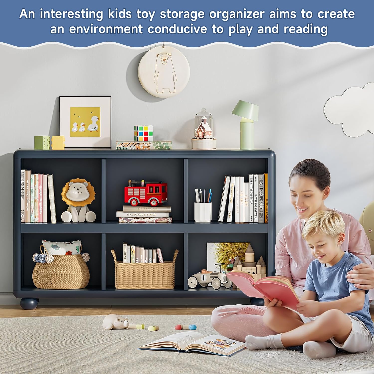 Opbergorganisator voor kinders - Montessori Shelf Toy recensie en prijs