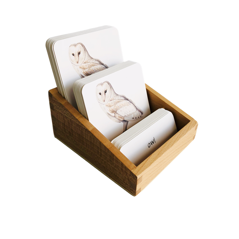 Montessori Taal Materialen 3 D - Montessori Shelf Toy recensie en prijs