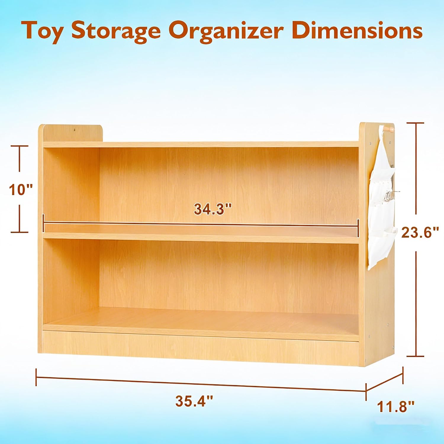 Montessori Plank Kinderboekenp - Montessori Shelf Toy recensie en prijs