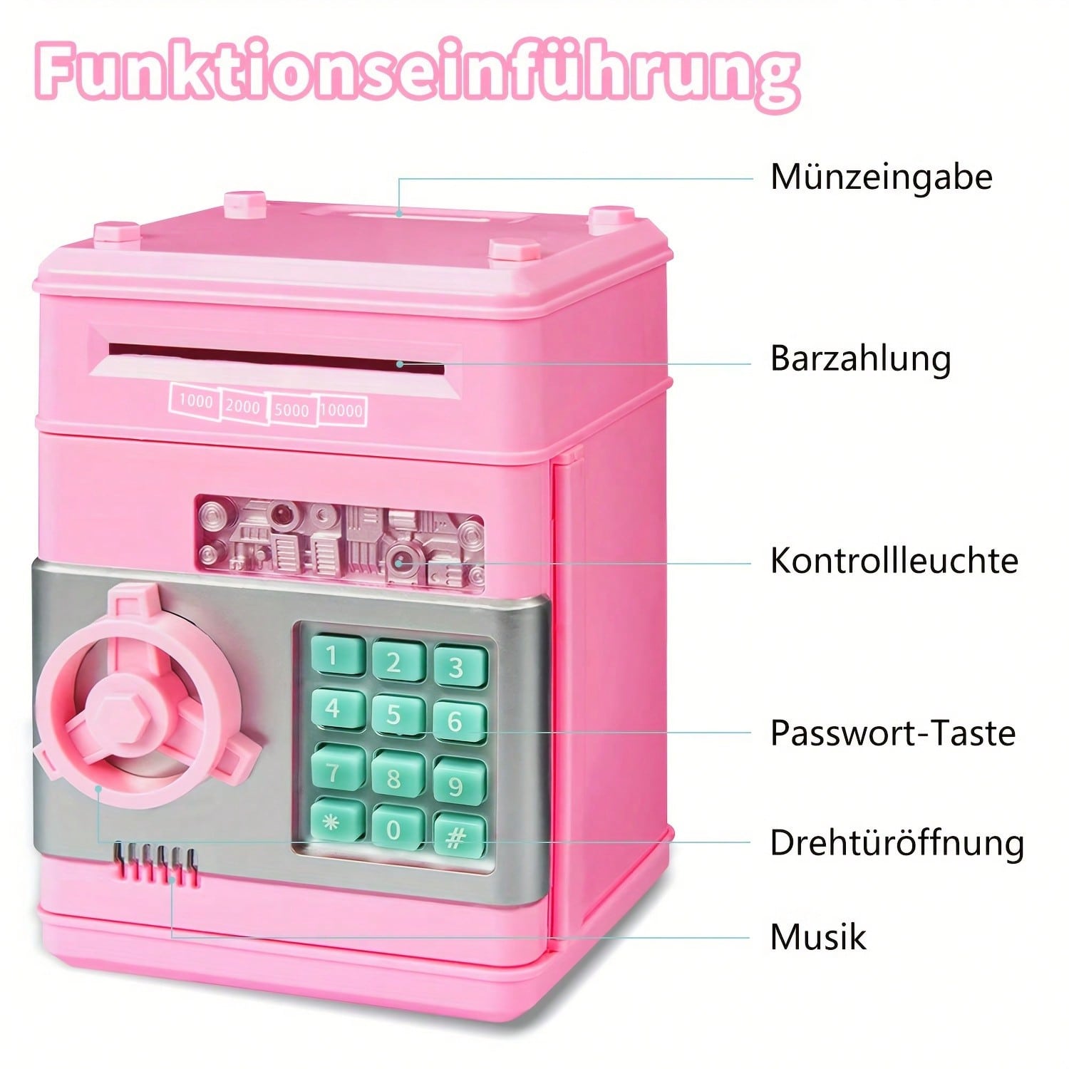 Mini-ATM spaarpot voor kindere - Kid Education recensie en prijs